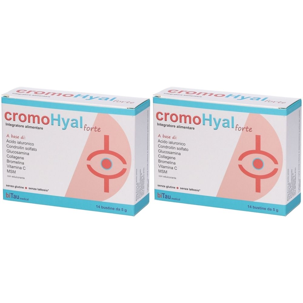 Cromohyal Forte 14 Bustine Set da 2