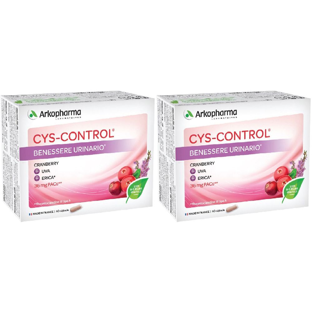 Arkopharma CYS-CONTROL® Set da 2 - risparmia il 10% con il codice: ARKO10