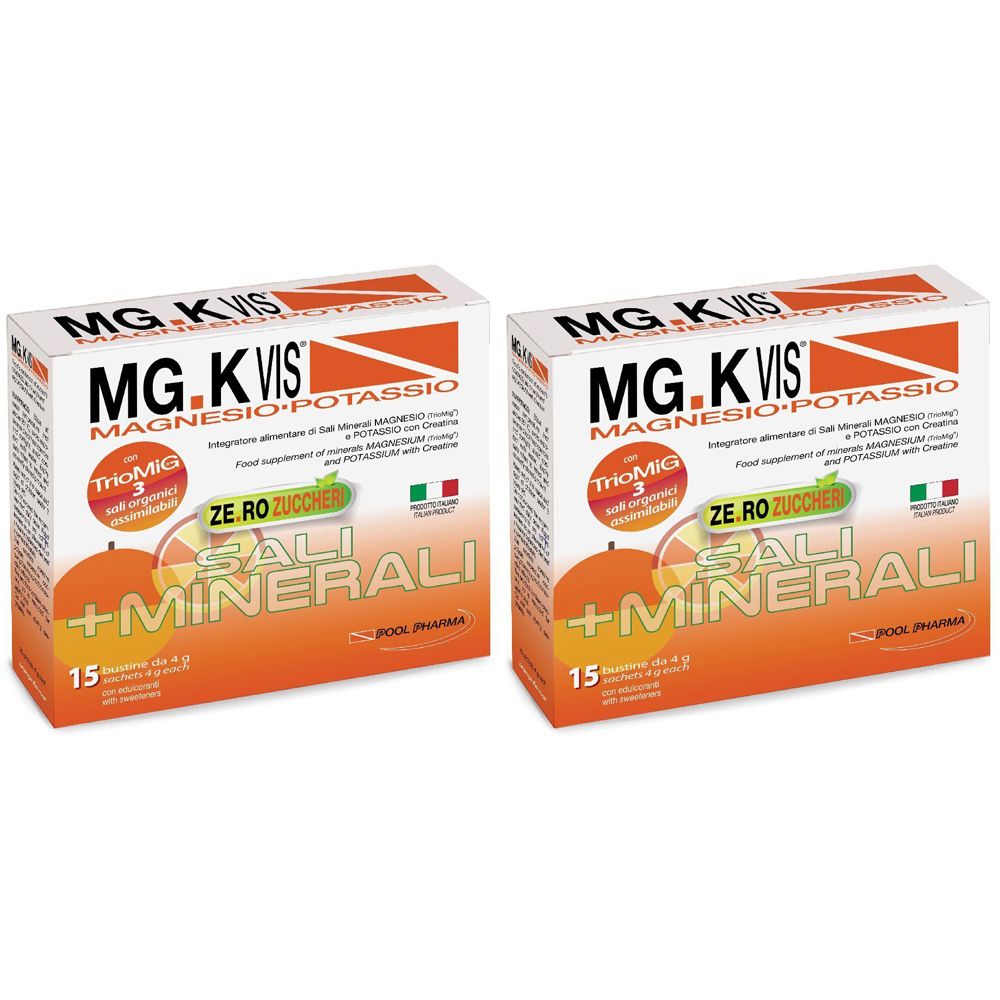 MG.K Vis ZE.RO Zuccheri Set da 2