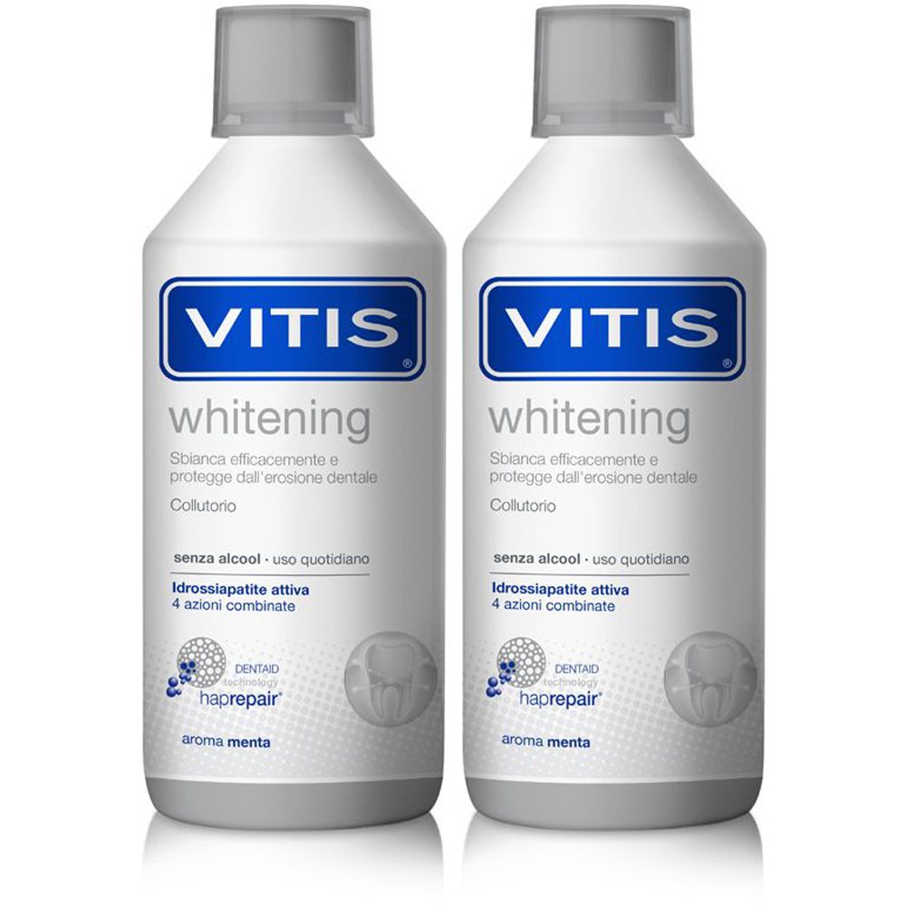Vitis® Whitening Collutorio Set da 2