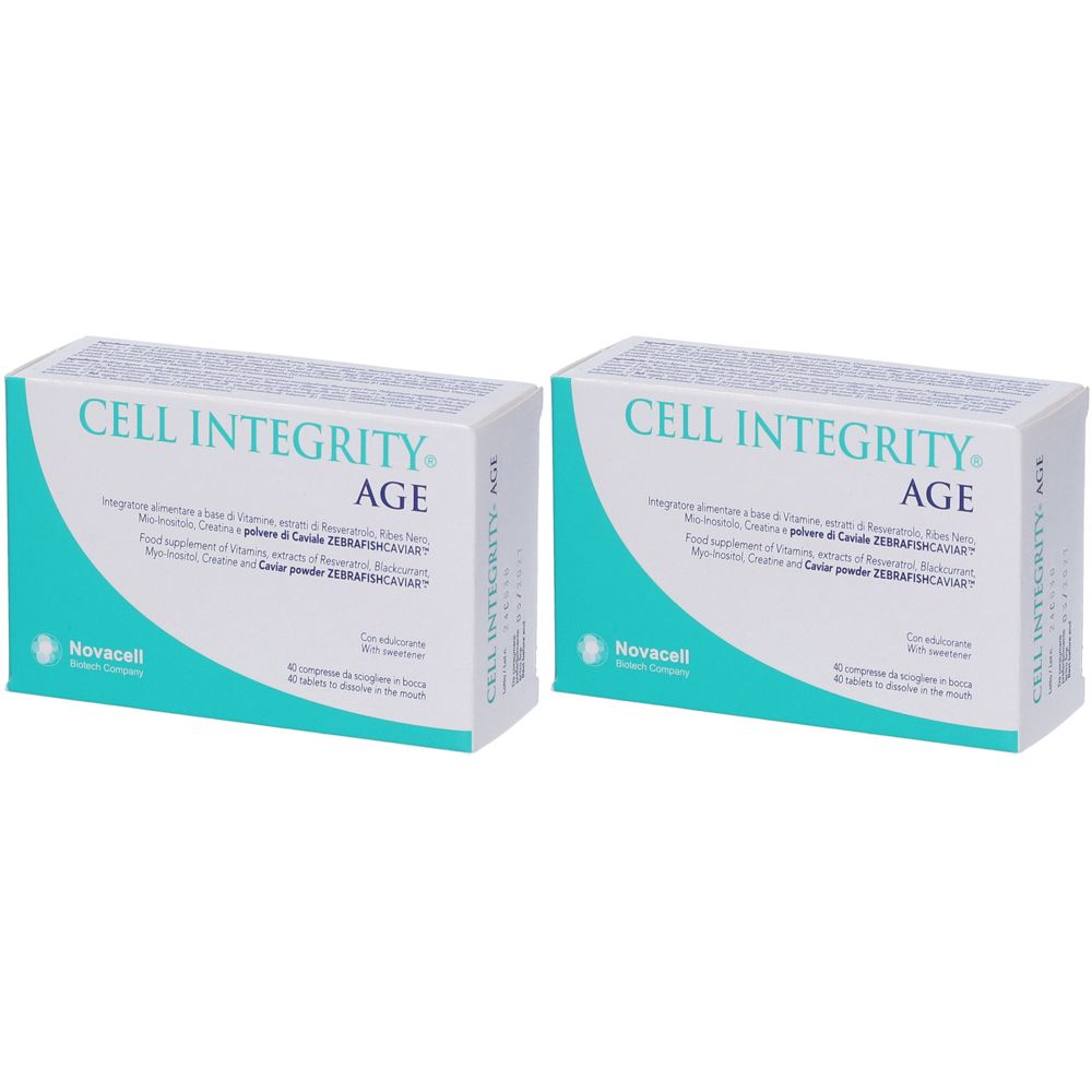 Cell Integrity Age 40 Compresse Set da 2