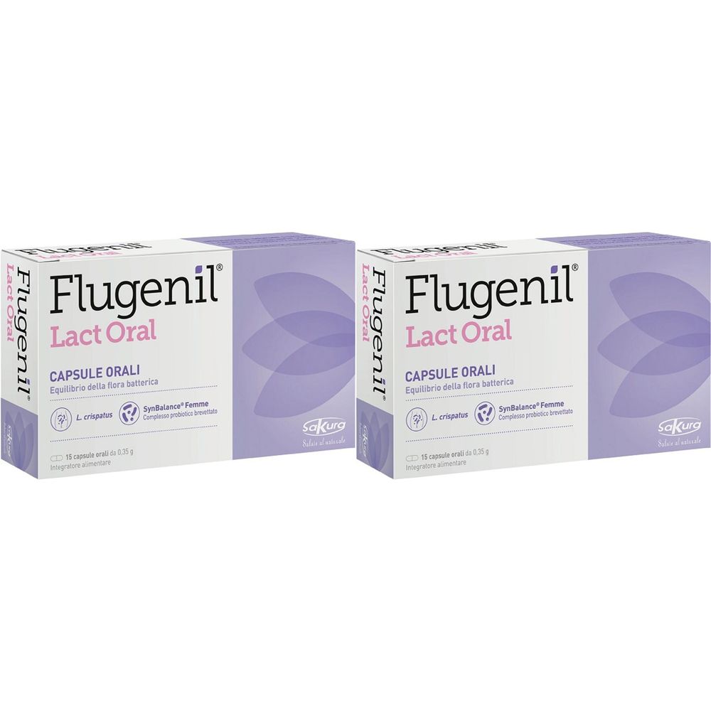 Sakura Flugenil Lact Oral Capsule Set da 2