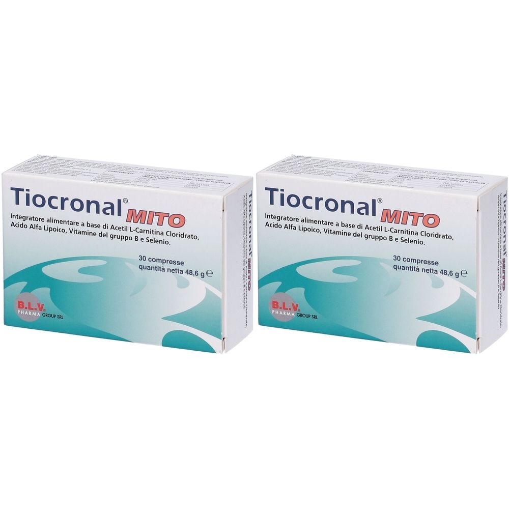 Tiocronal Mito 30 Compresse Set da 2