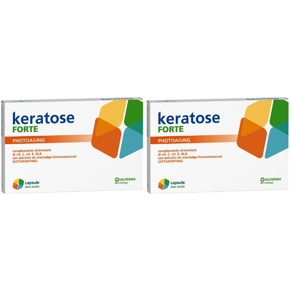 Valderma Keratose Forte Photoaging Capsule Set da 2
