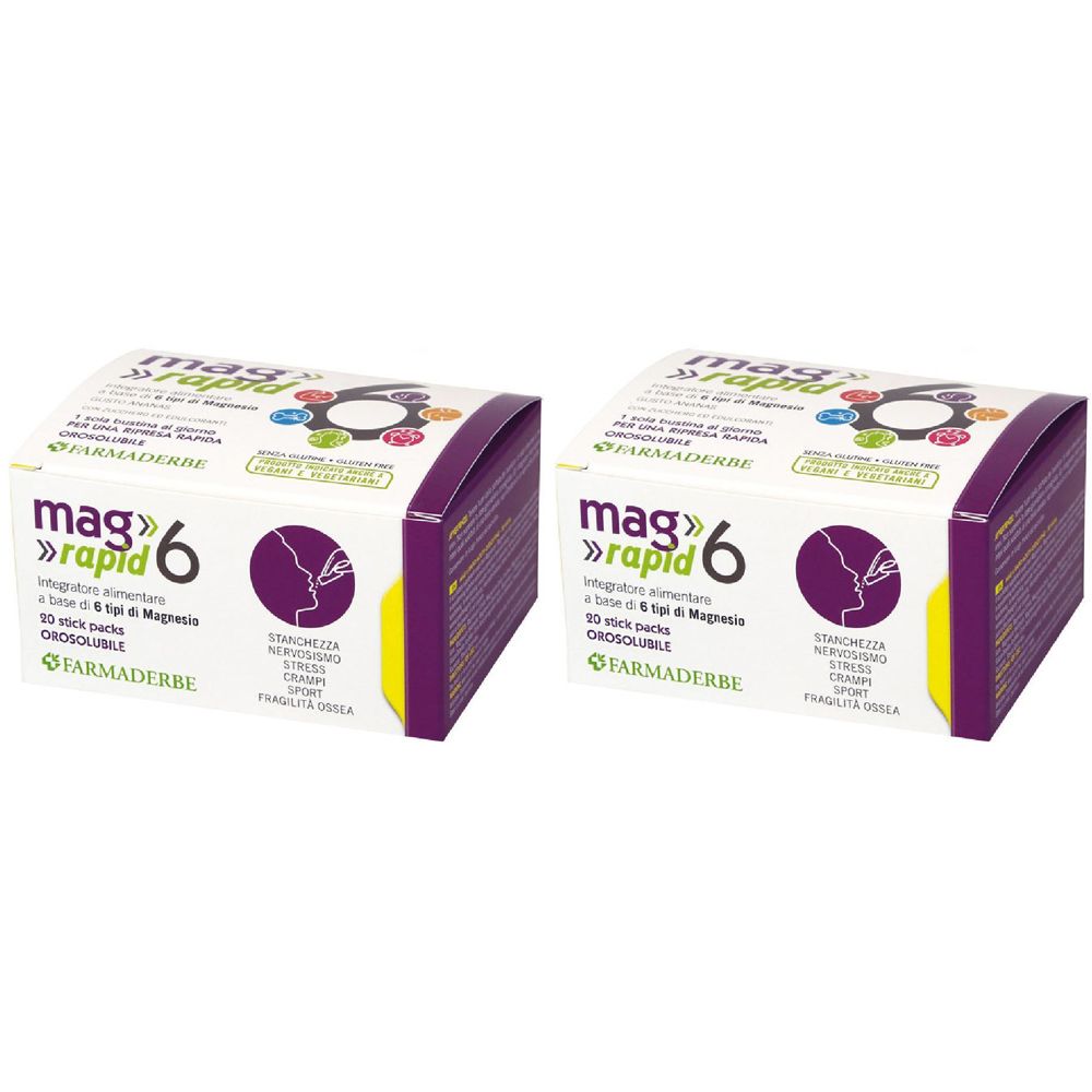 Mag 6 Rapid 20 Stick Da 1,5 G Set da 2