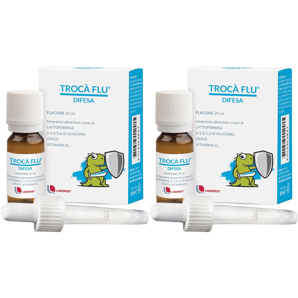 Troca' Flu Difesa 20 Ml Set da 2