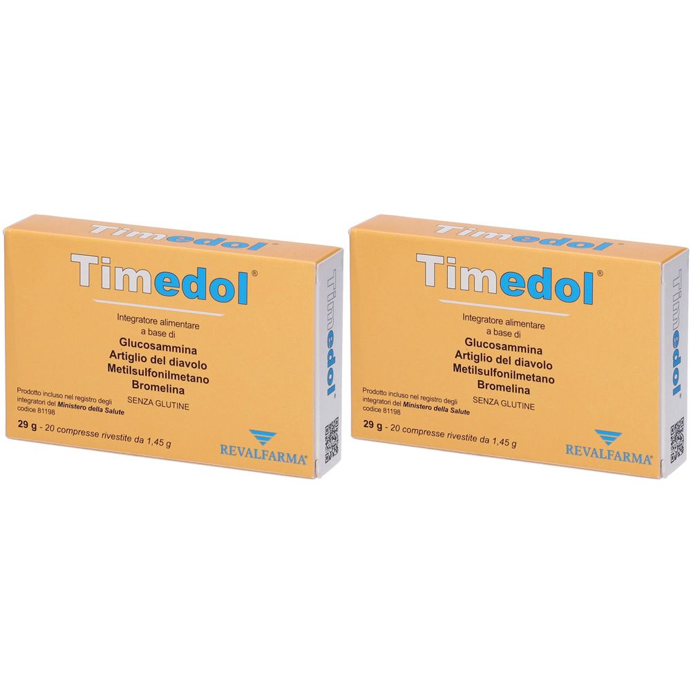 Timedol® 20 compresse rivestite Set da 2