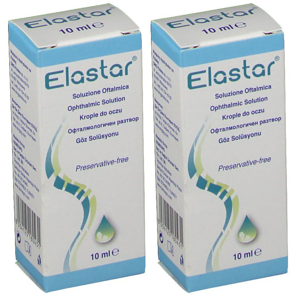 Elastar® Soluzione Oftalmica Set da 2