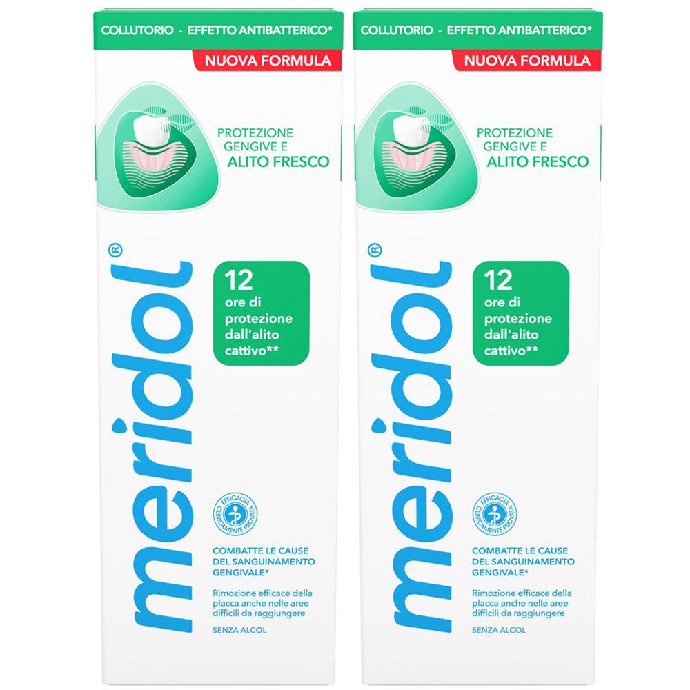 Meridol® Collutorio Alito Sicuro Set da 2