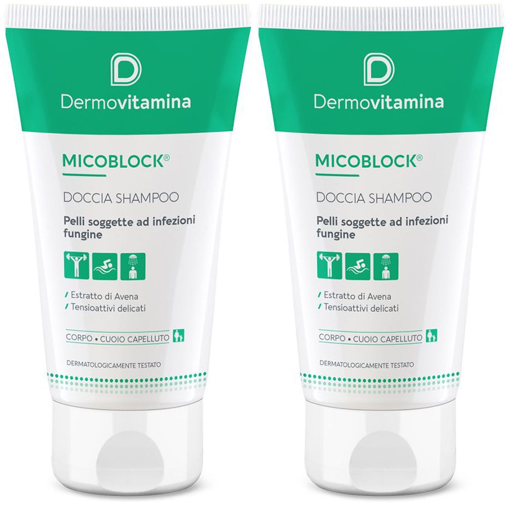 Dermovitamina Micoblock® Doccia Shampoo Set da 2