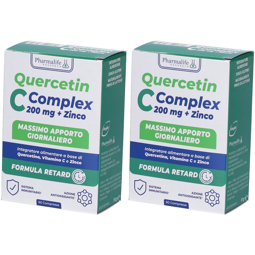 Quercetin C + Zinco Complex Compresse Set da 2