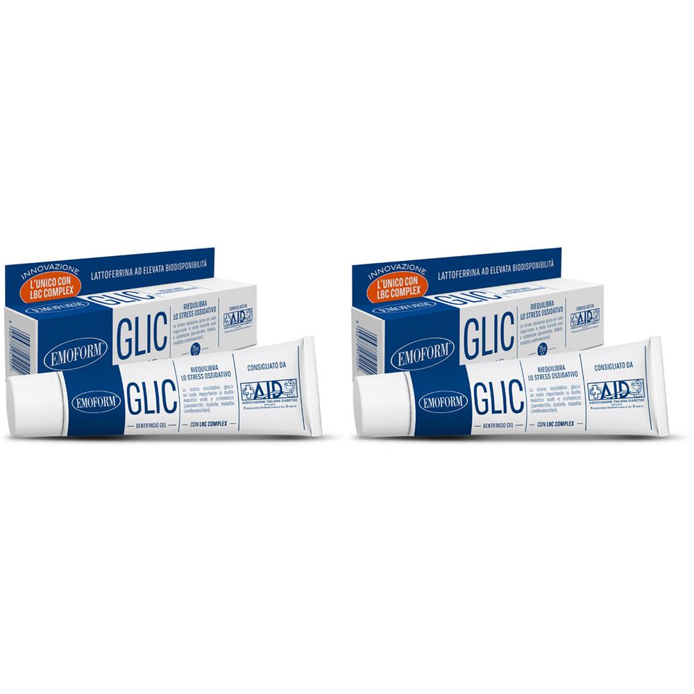 Emoform® GLIC dentifricio Set da 2