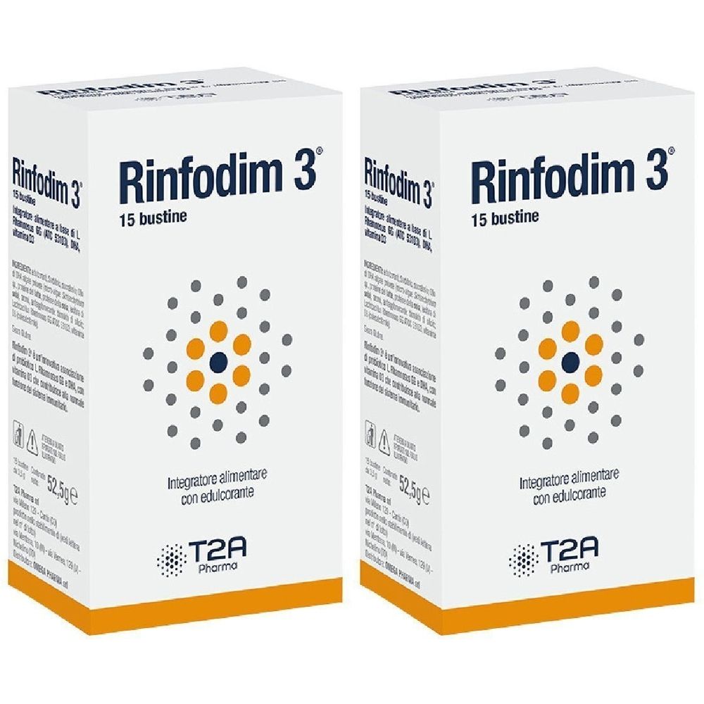 Rinfodim 3 15 Bustine Set da 2