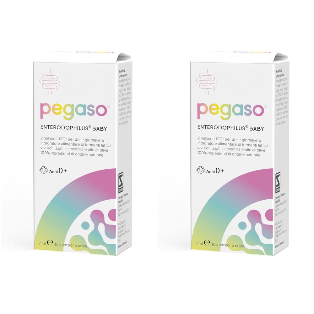 Pegaso Enterodophilus Baby 1 Flaconcino Set da 2
