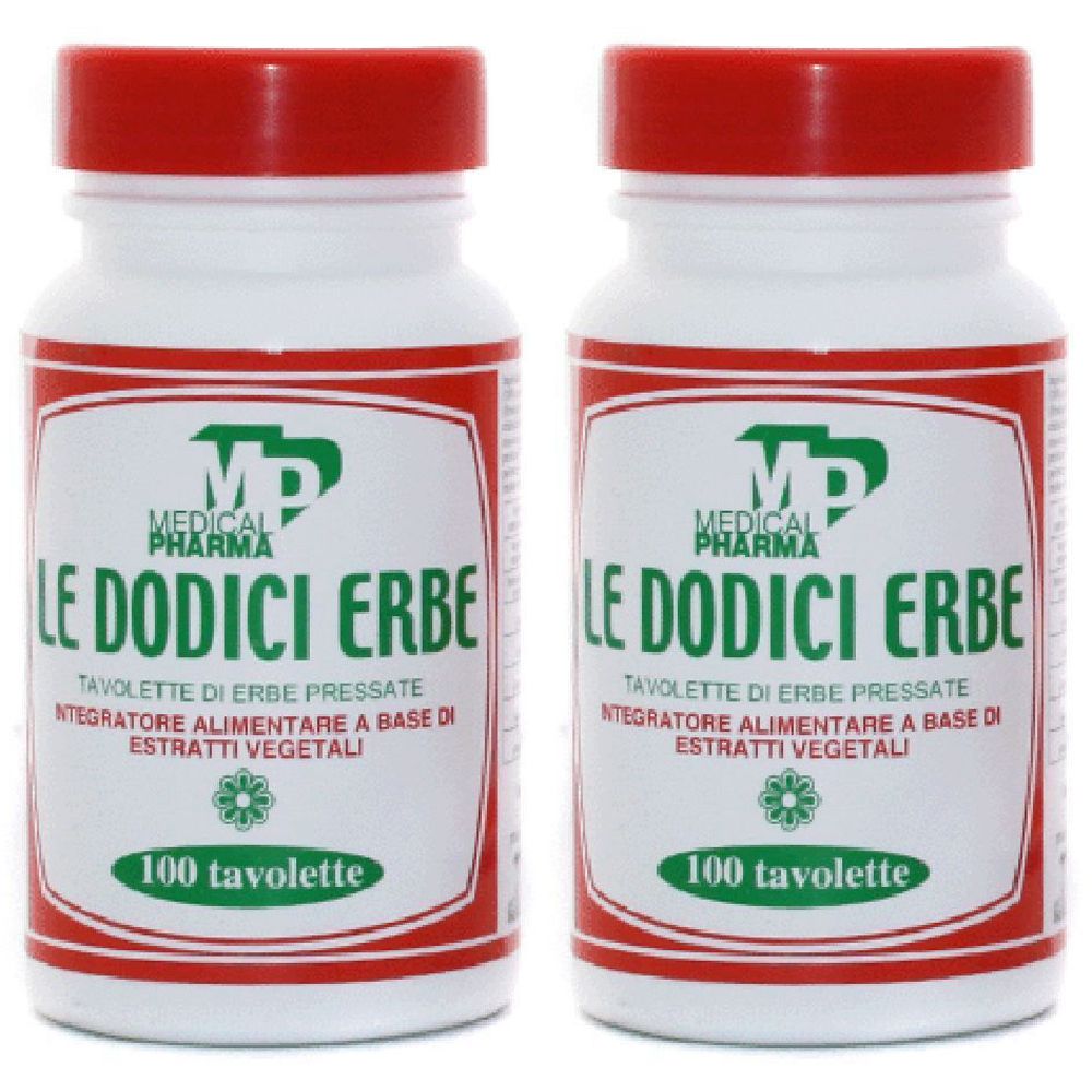 PHARMA GROUP Le Dodici Erbe Set da 2