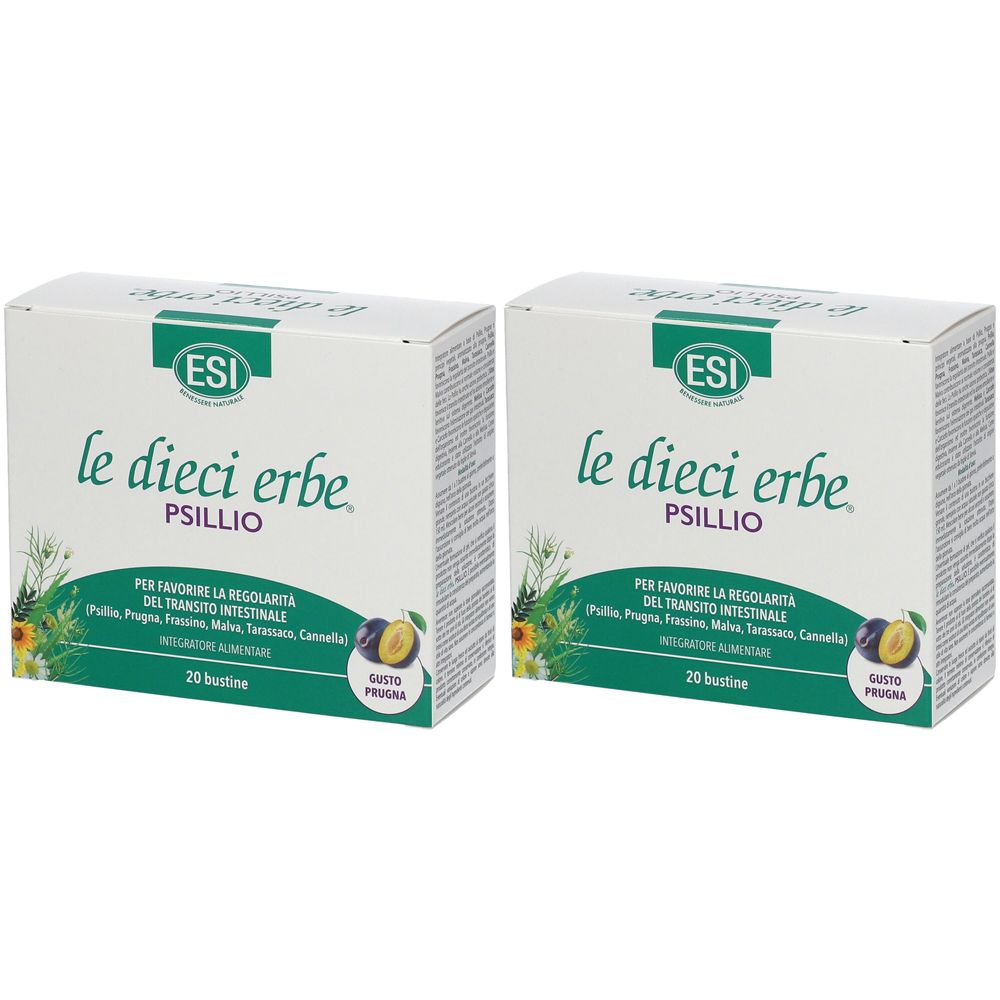 ESI Le Dieci Erbe Psillio Set da 2