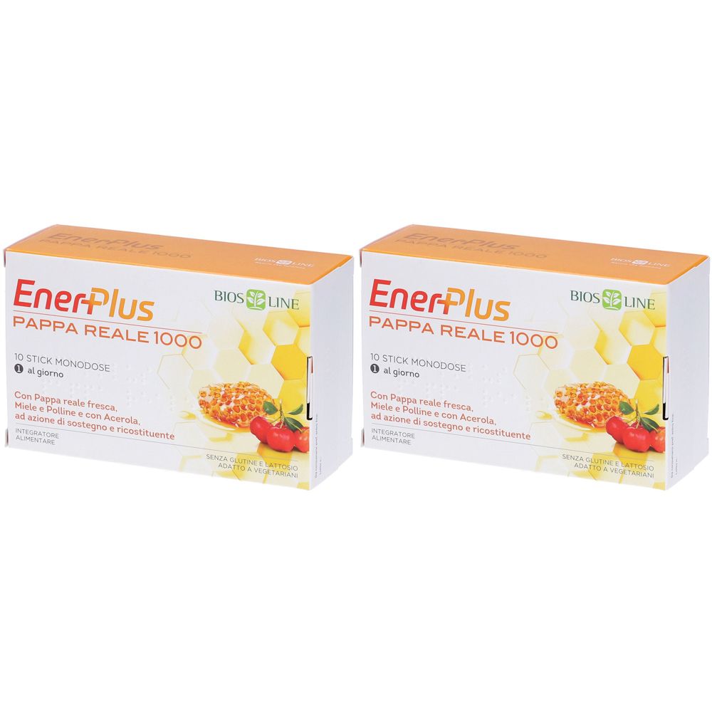BIOS LINE  EnerPlus Pappa Reale 1000 Set da 2