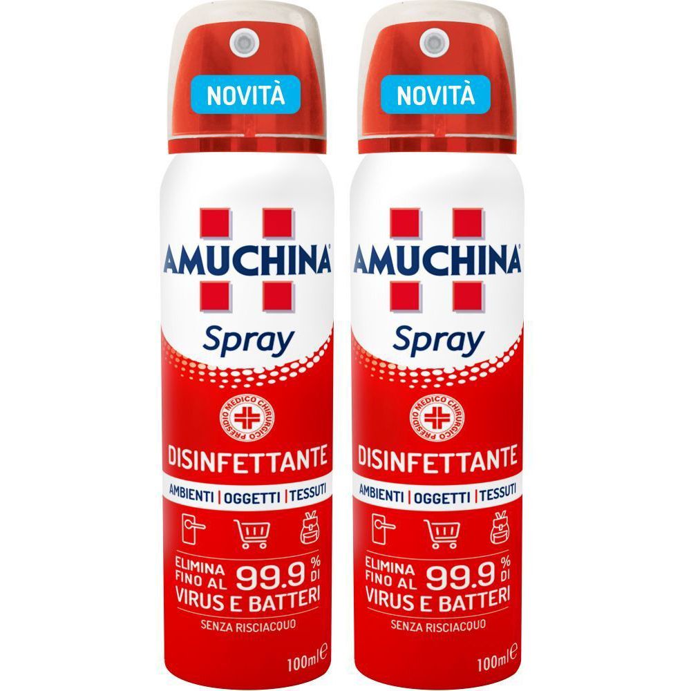 Amuchina Spray Disinfettante Set da 2