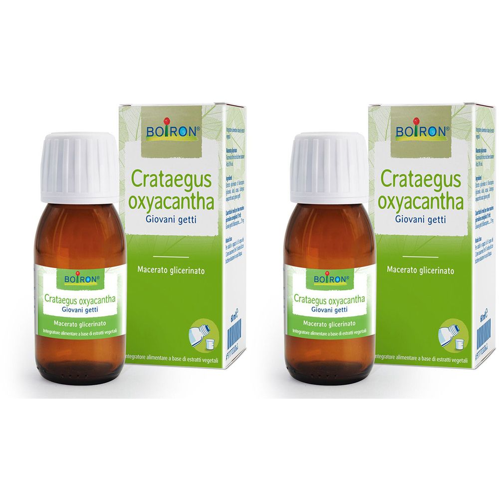 BOIRON® Crataegus Oxyacantha Giovani Getti Set da 2