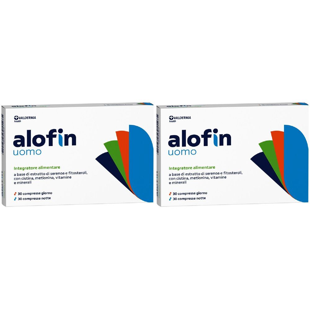 Alofin Uomo 60 Compresse Set da 2