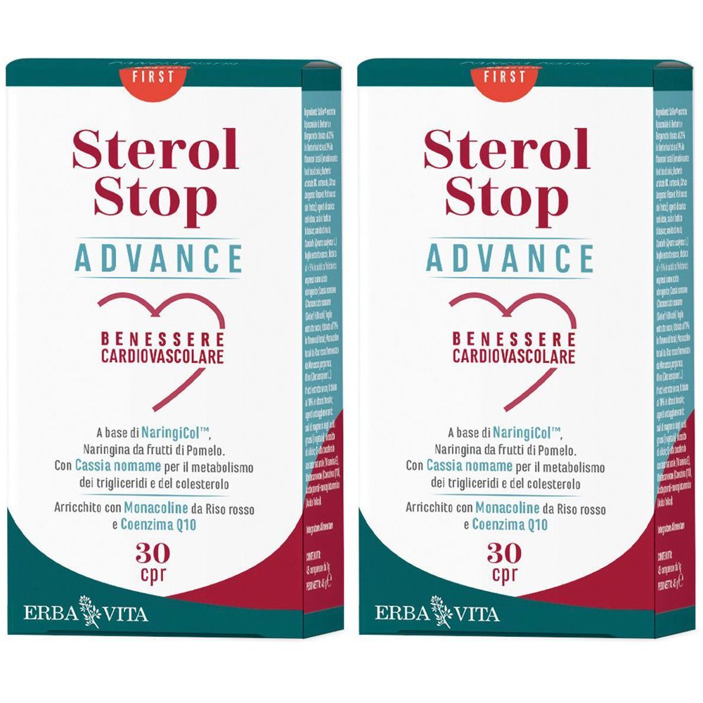 Sterol Stop Advance 30 Compresse Set da 2