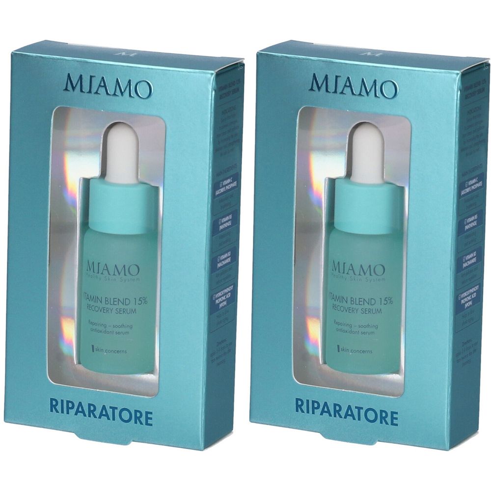 Miamo Vitamin Blend 15% Recovery Serum Set da 2