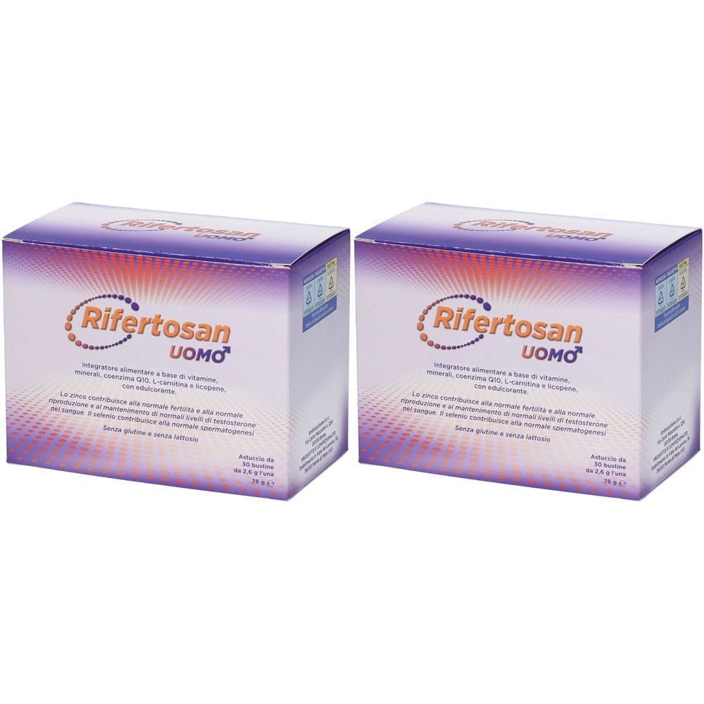 Rifertosan Uomo 30 Bustine Set da 2
