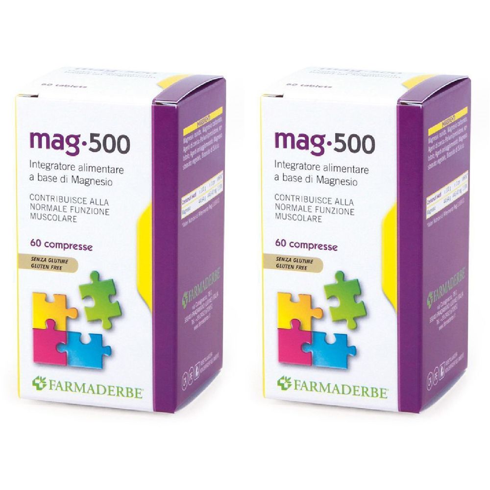 Mag 500 60 Compresse Set da 2