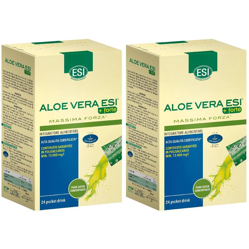 ESI Aloe Vera +Forte Set da 2