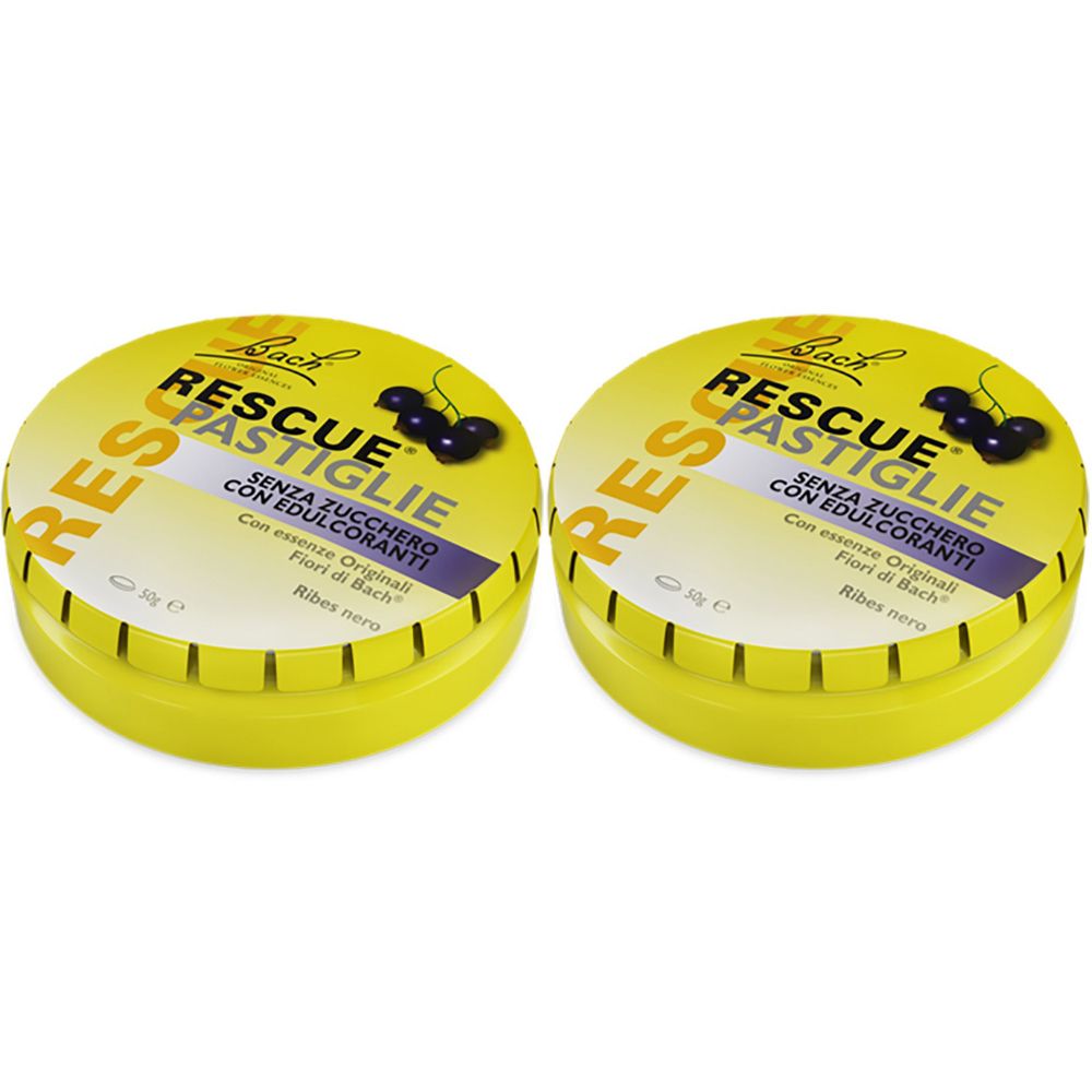 Rescue Original Pastiglie Ribes Nero Set da 2