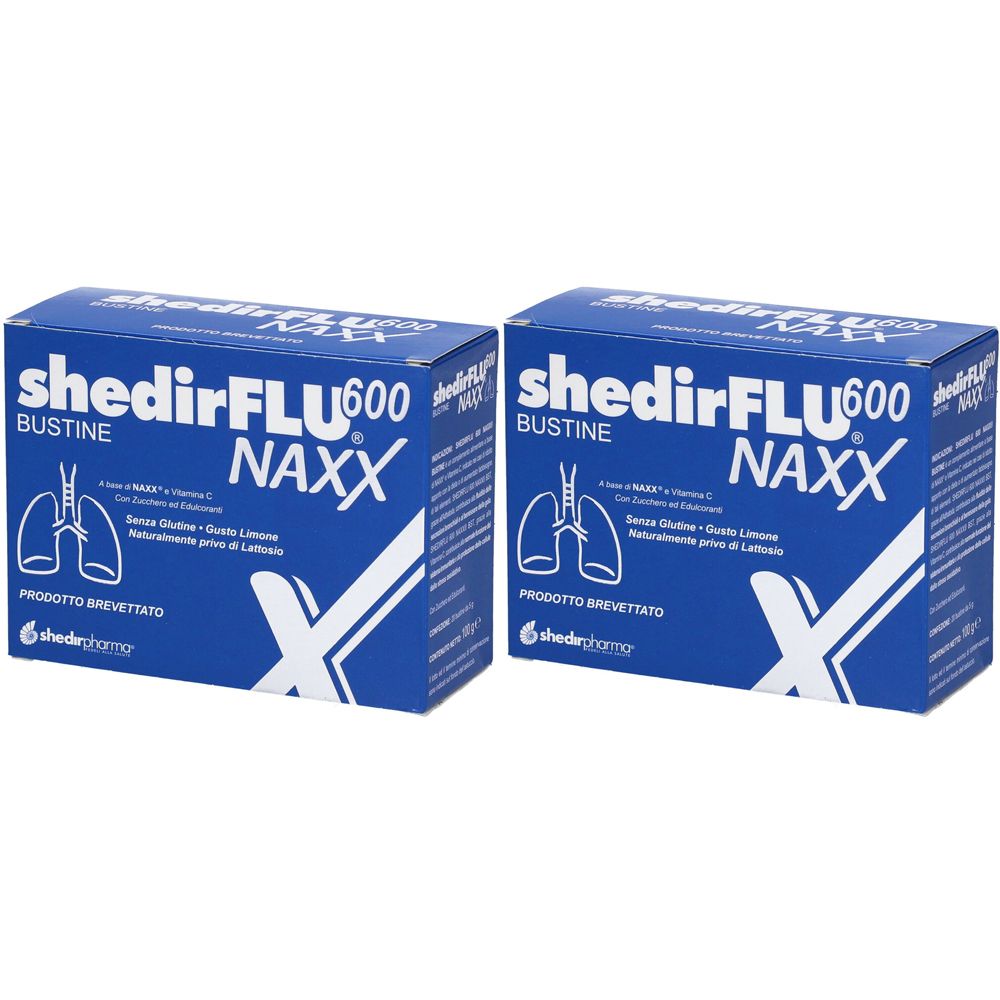 Shedirflu 600 Naxx 20 Bustine Set da 2