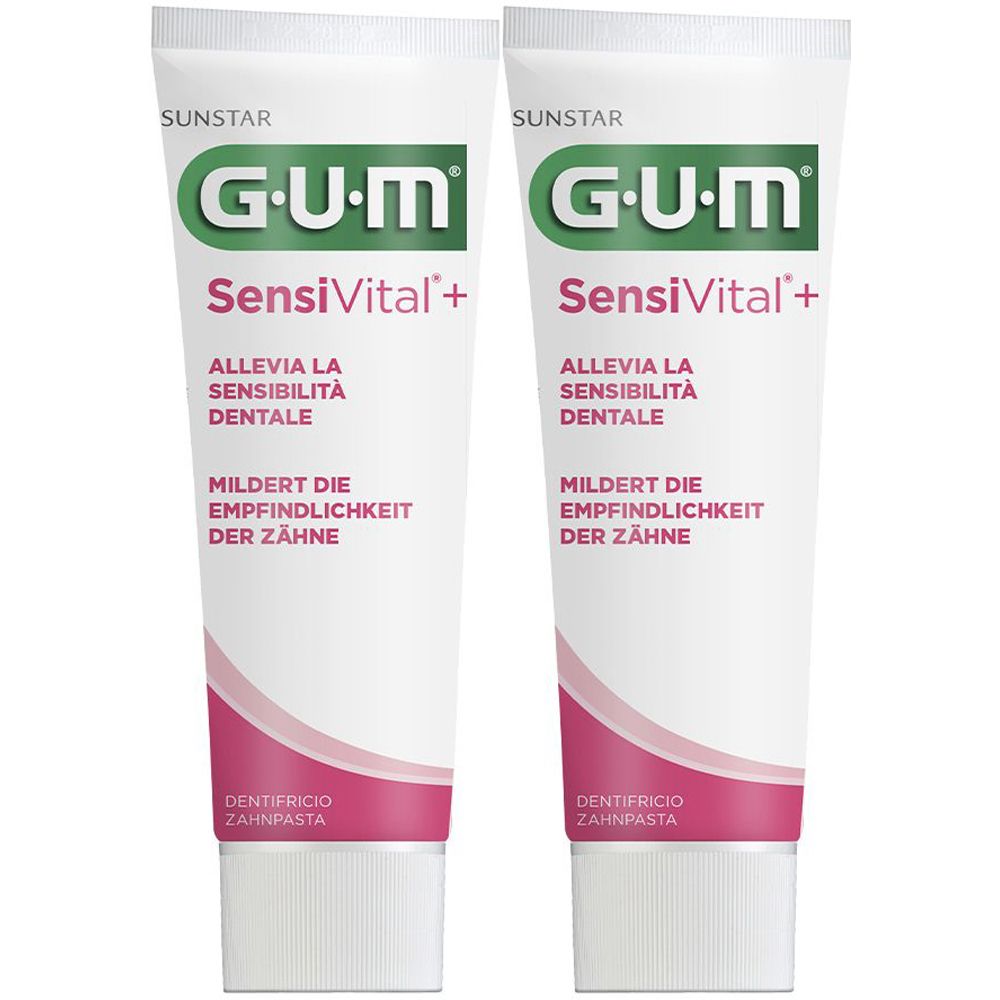 GUM® SensiVital®+ Dentifricio Set da 2