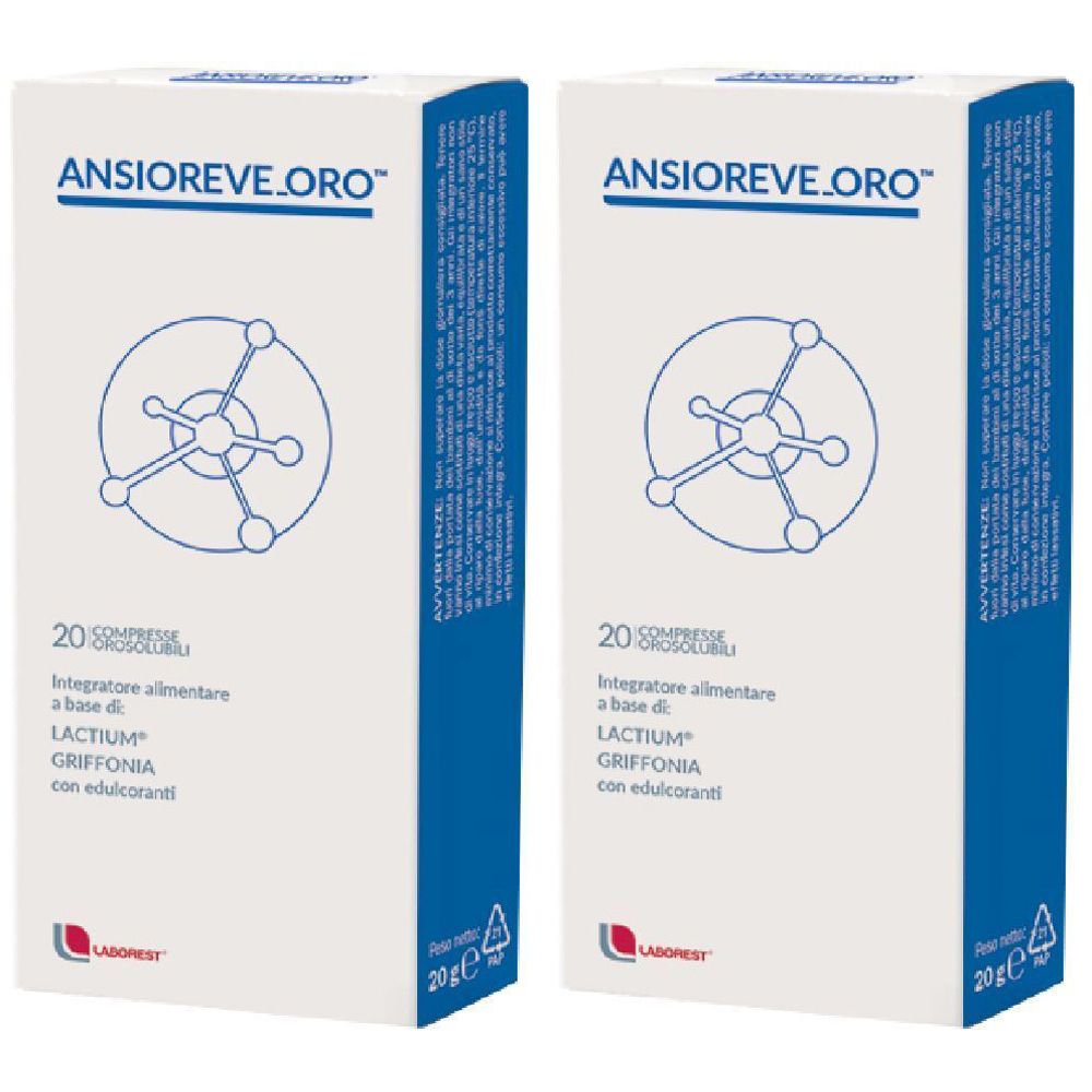 LABOREST® Ansioreve_Oro Set da 2