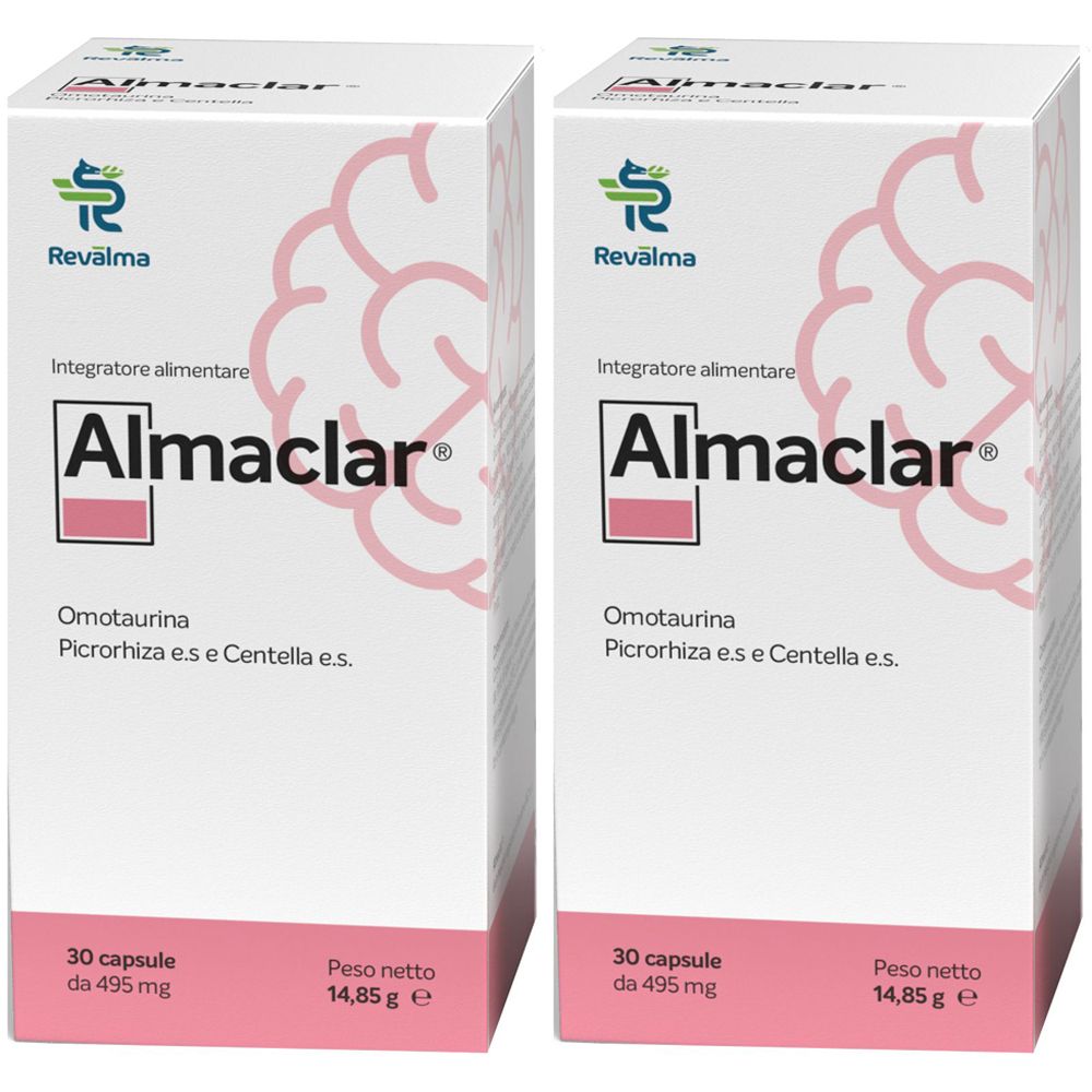 Almaclar 30 Compresse Gastroresistenti A Rilascio Prolungato Set da 2