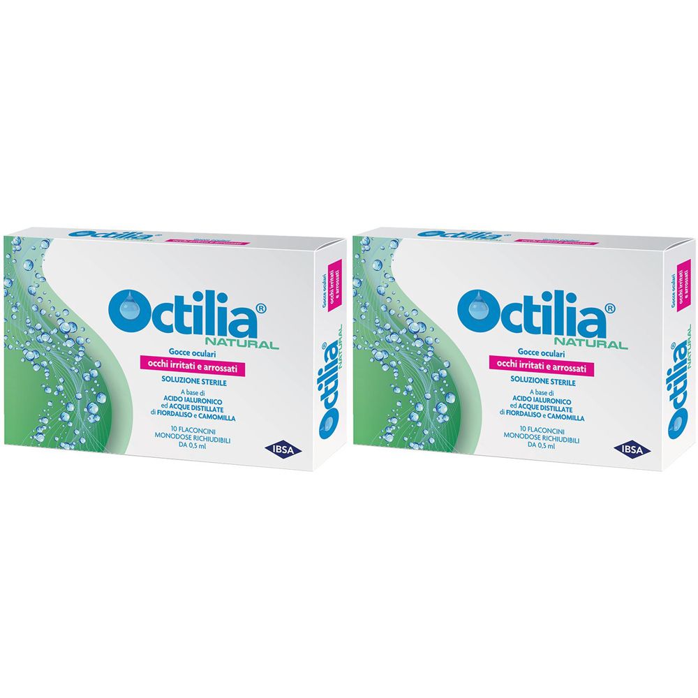 Octilia® Occhi Irritati e Arrossati  Gocce Oculari Set da 2