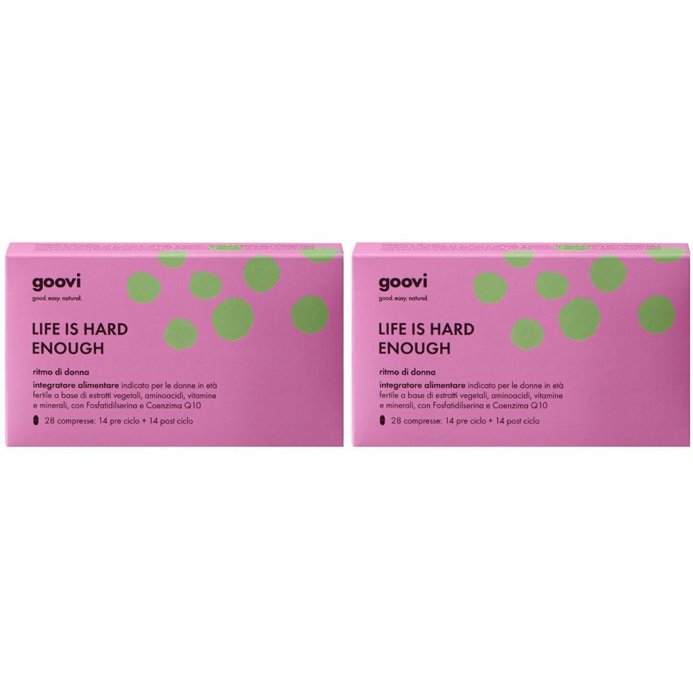Goovi Ritmo Di Donna Life Is Hard Enough Set da 2