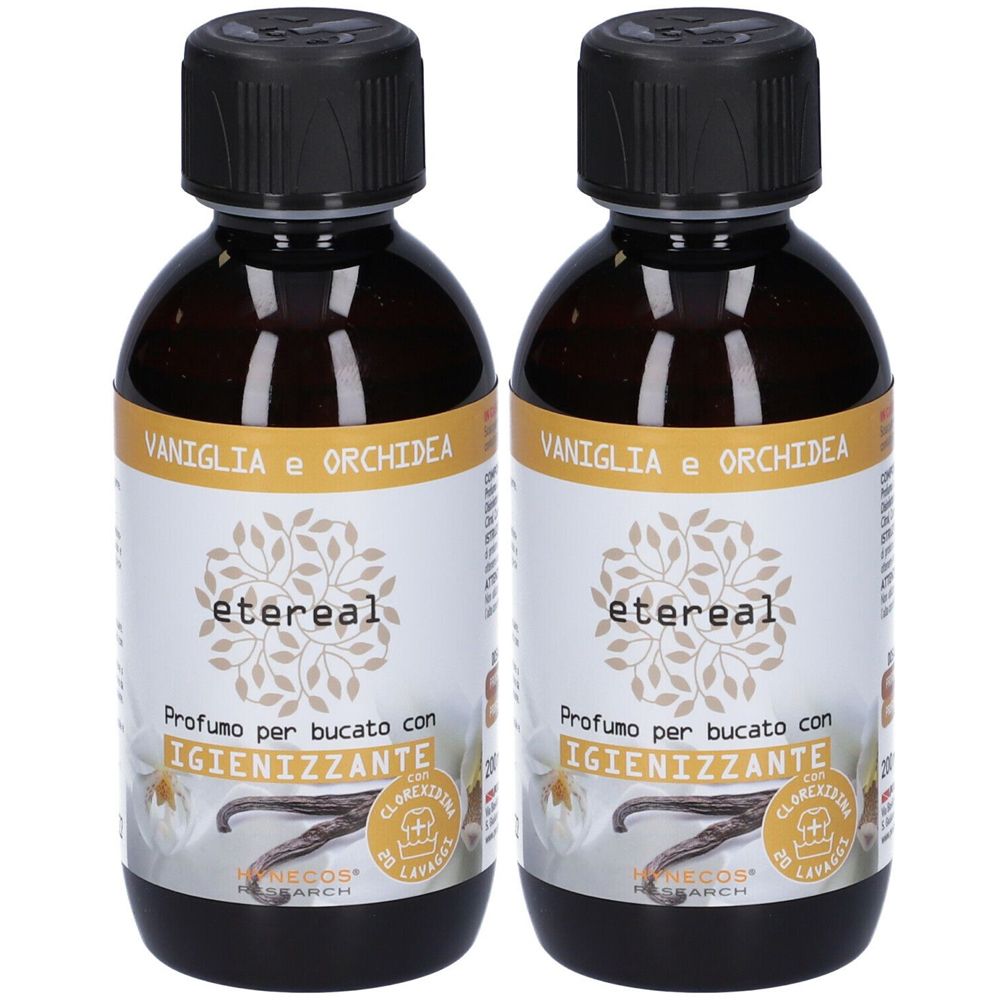 Etereal Profumo Per Bucato Igienizzante Vaniglia E Orchiedea Set da 2