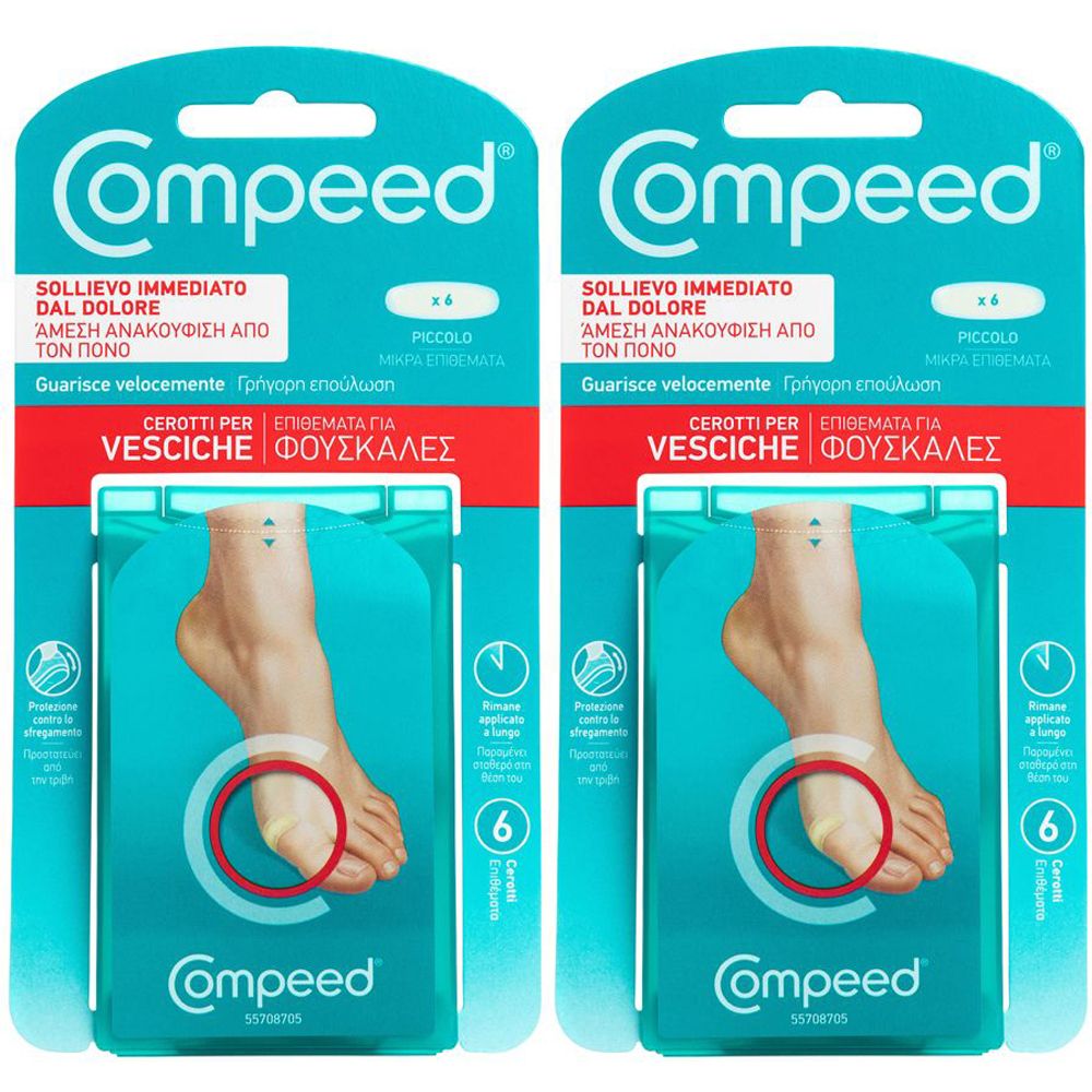 COMPEED® Cerotti per Vesciche Piccolo Set da 2