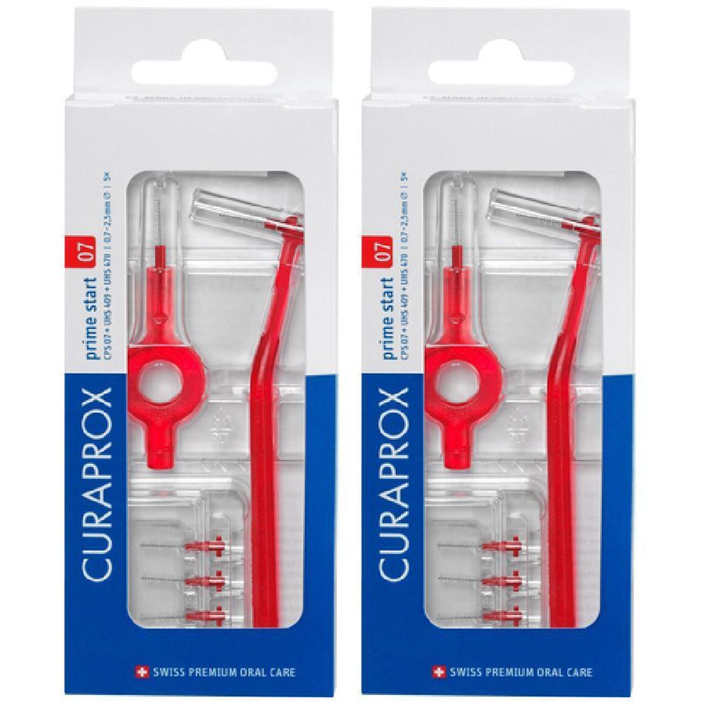 Curaprox Cps 07 Prime Sta Red Set da 2