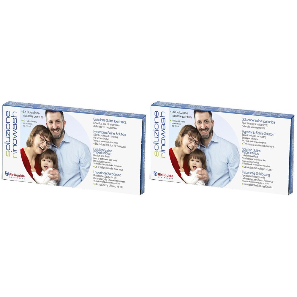 soluzione rinowash Set da 2