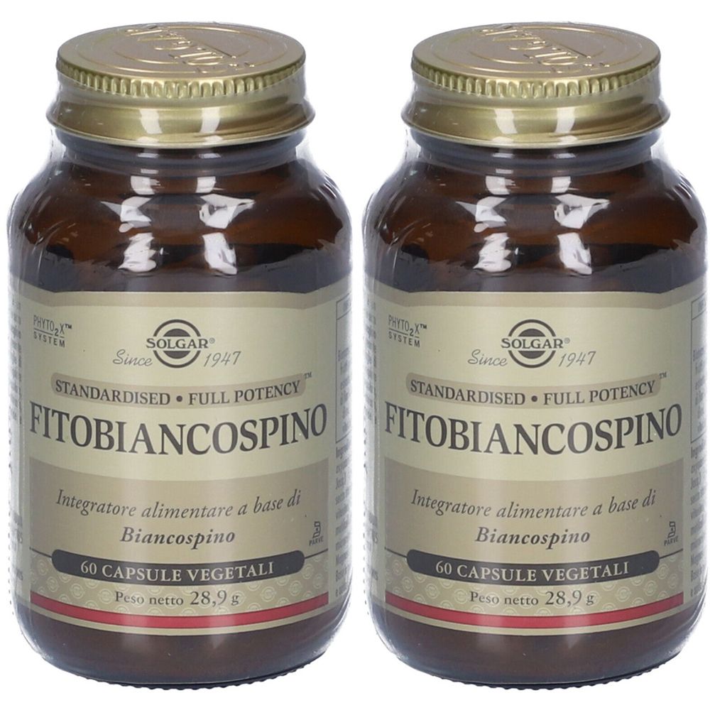 Solgar Fitobiancospino Set da 2