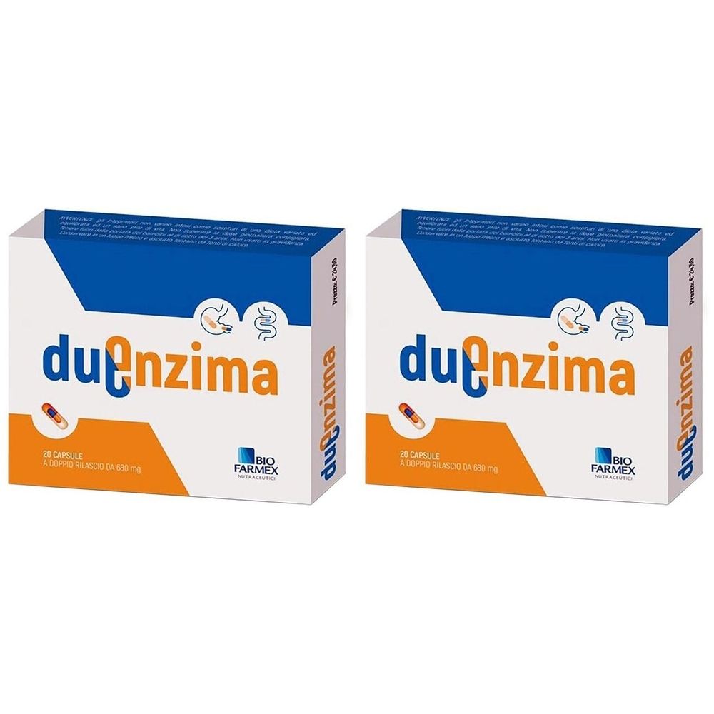 Biofarmex Duenzima Capsule Set da 2