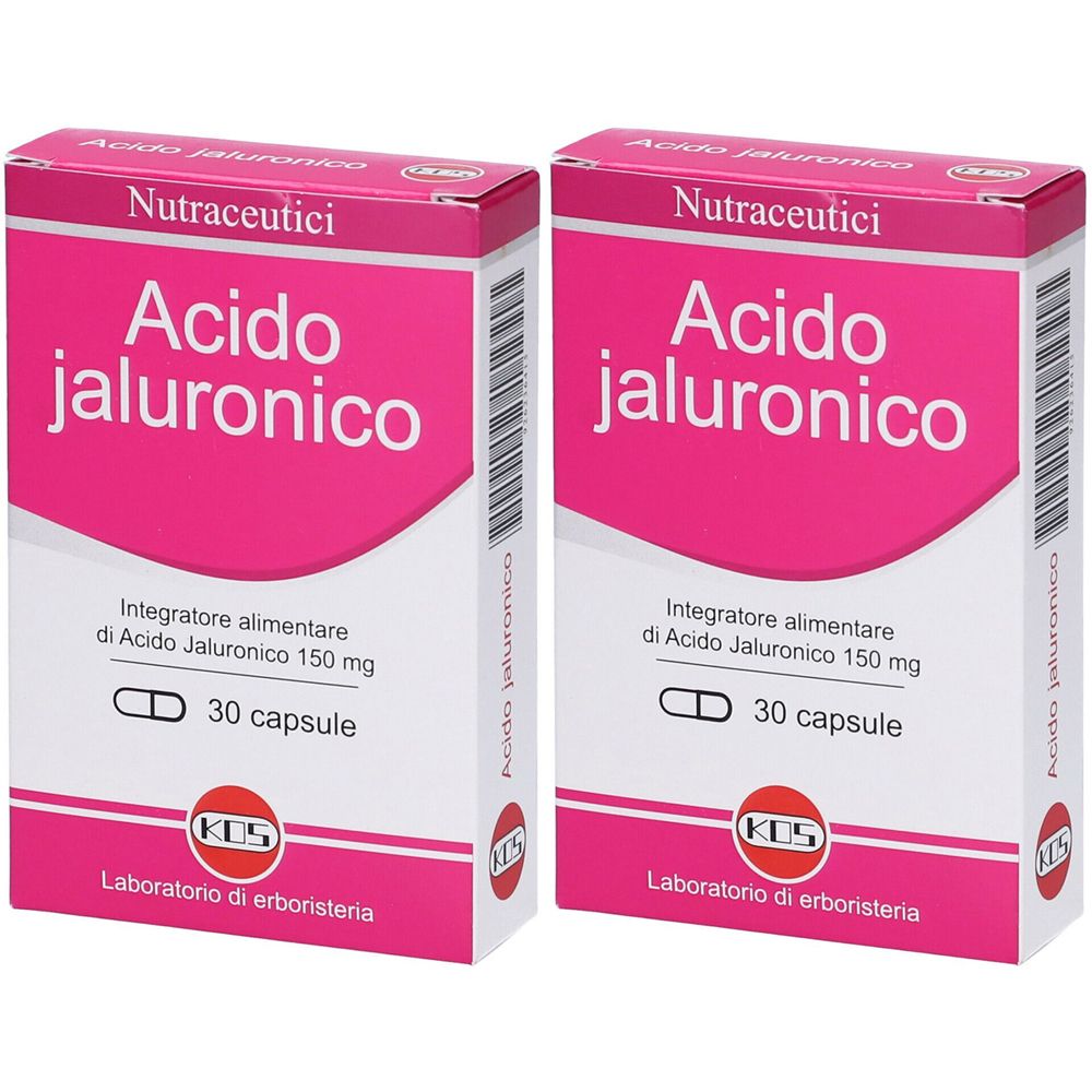 KOS Acido Jaluronico Capsule Set da 2