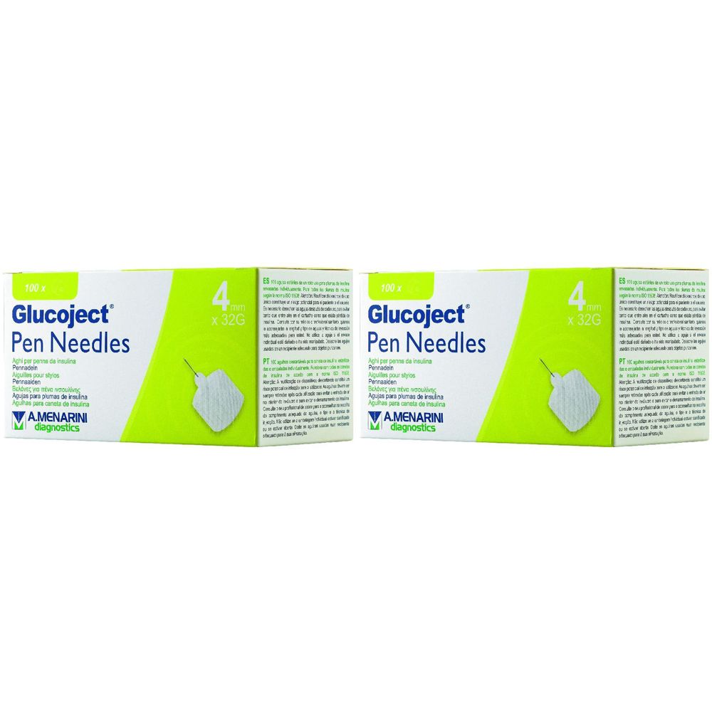 Glucoject® Pen Needles 32G 4mm Set da 2