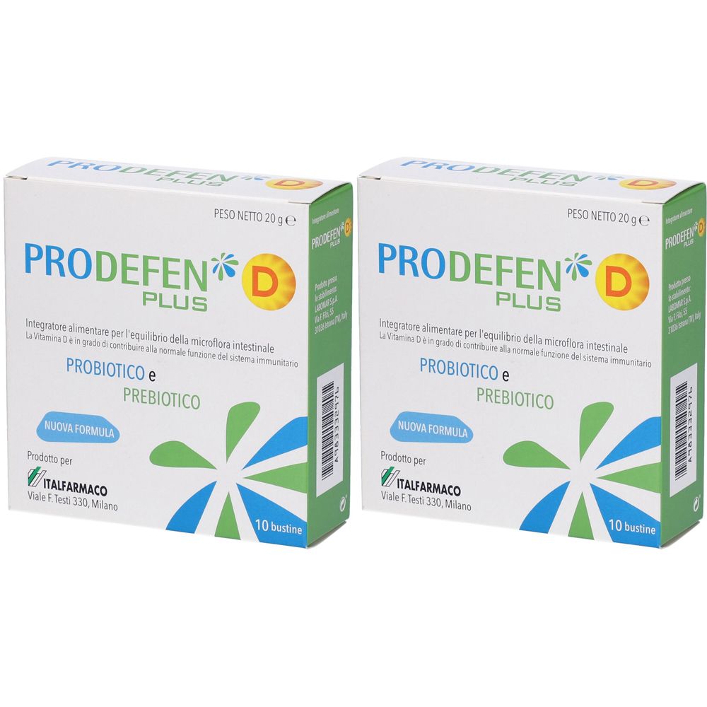 Prodefen D Plus 10 Bustine Set da 2