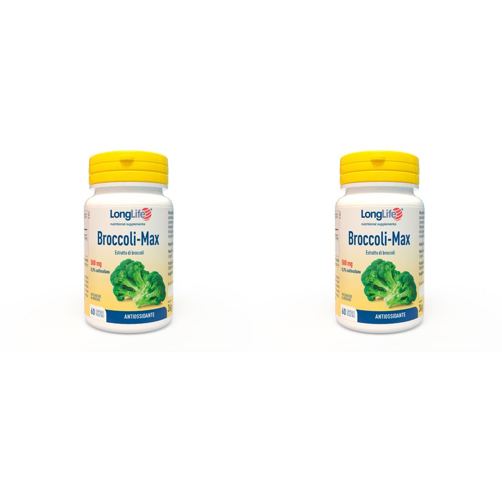 Longlife Broccoli Max 60 Capsule Set da 2