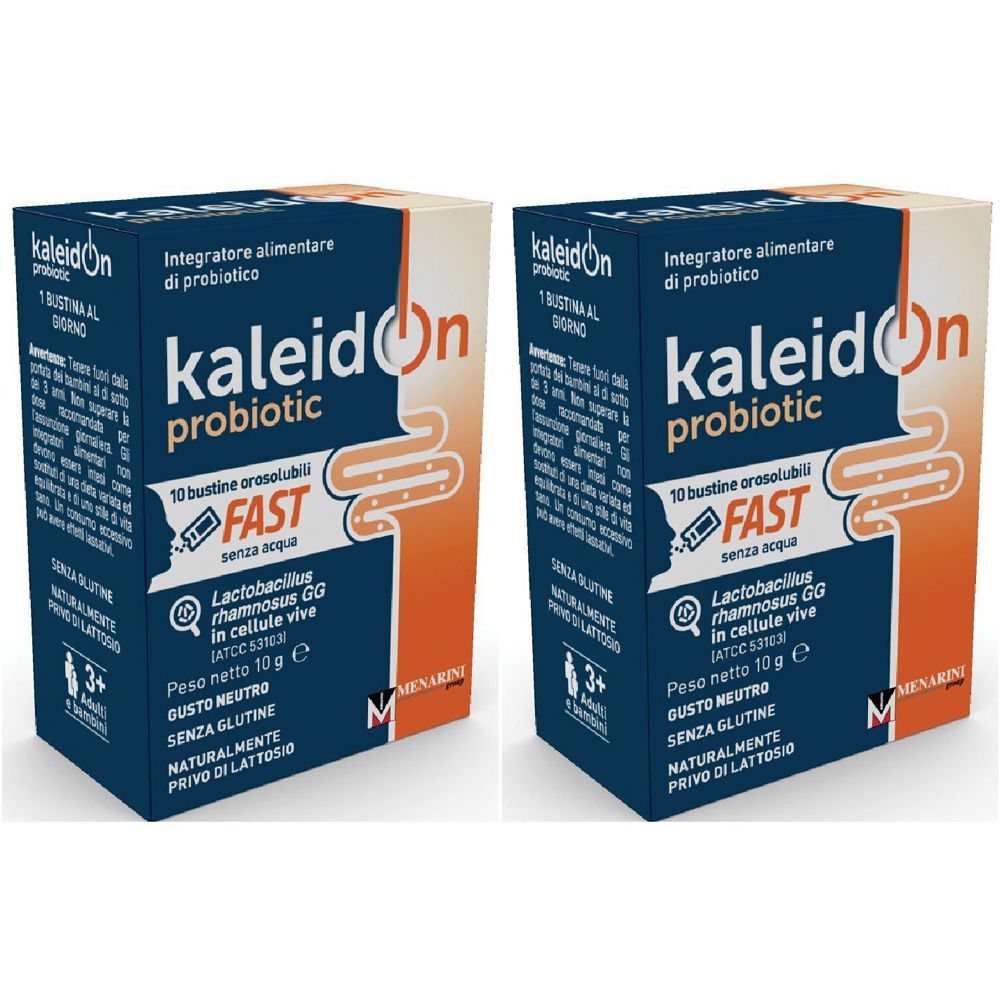 Kaleidon Probiotic Fast Bustine Orosolubili Set da 2