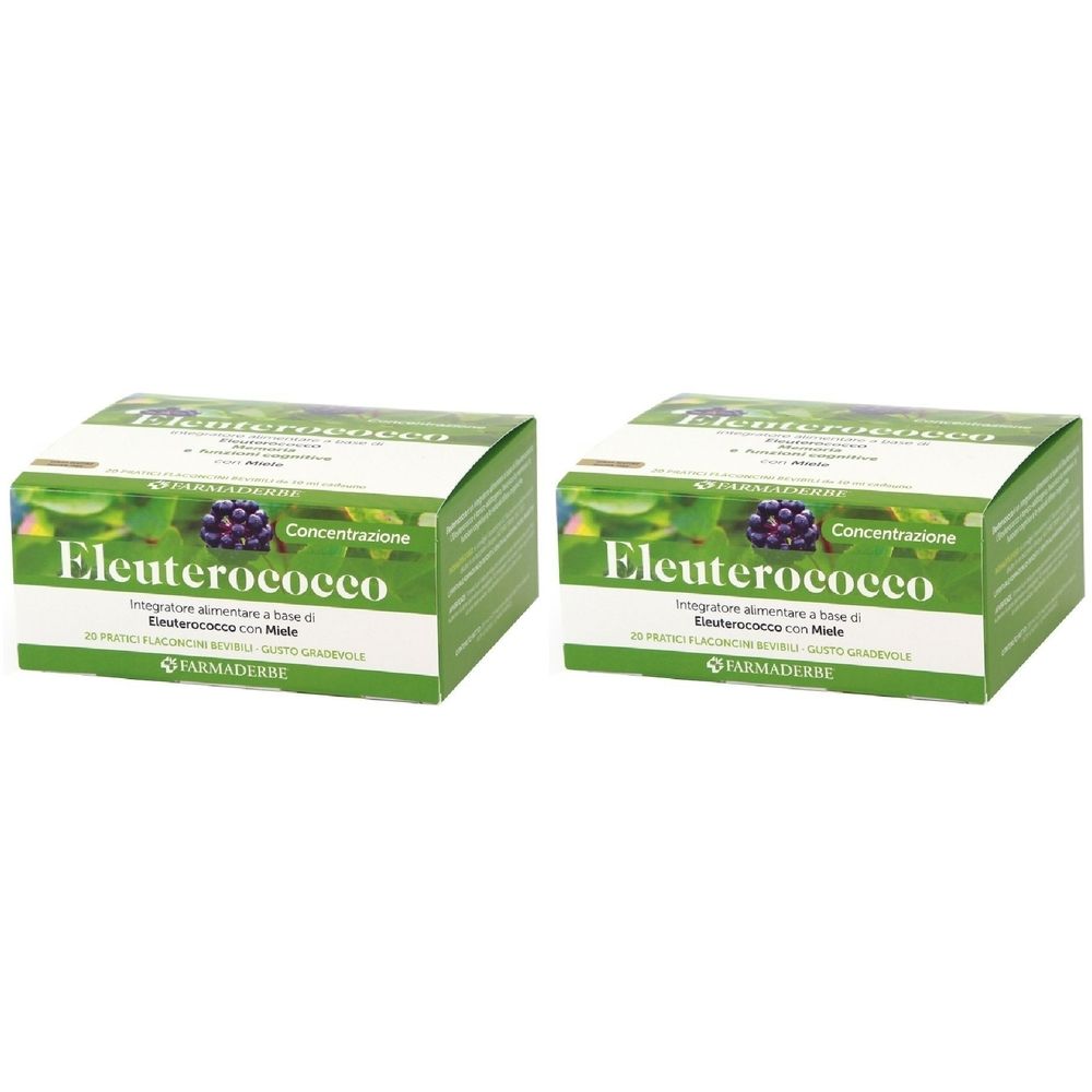 FARMADERBE Eleuterococco Maximum Set da 2