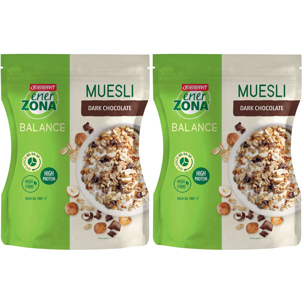 ENERVIT® EnerZona® Muesli Ricco 40-30-30 Set da 2
