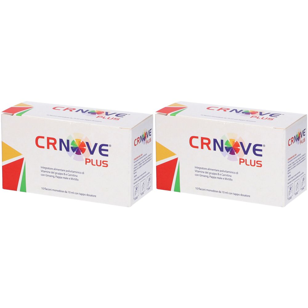 Crnove Plus 10 Flaconi 10 Ml Set da 2